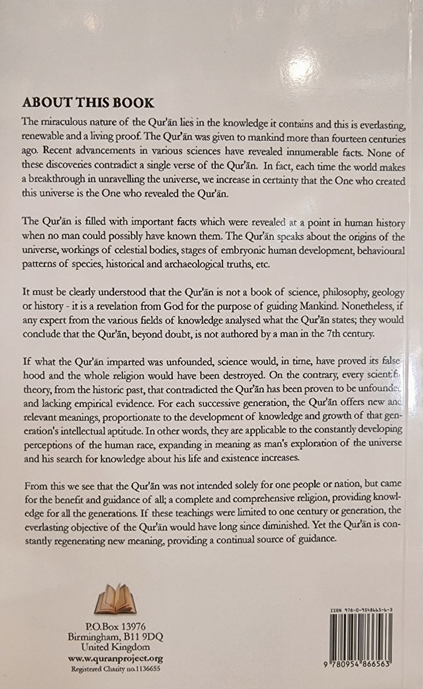 Scientific Truths and The Qur’an