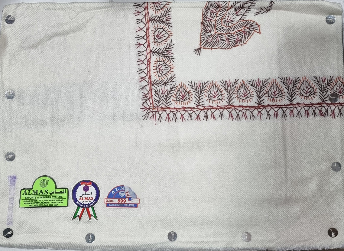 Men Kashmiri Shawl (Embroidered)