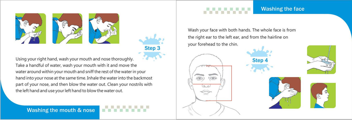 Ablution - Wudu Step By Step