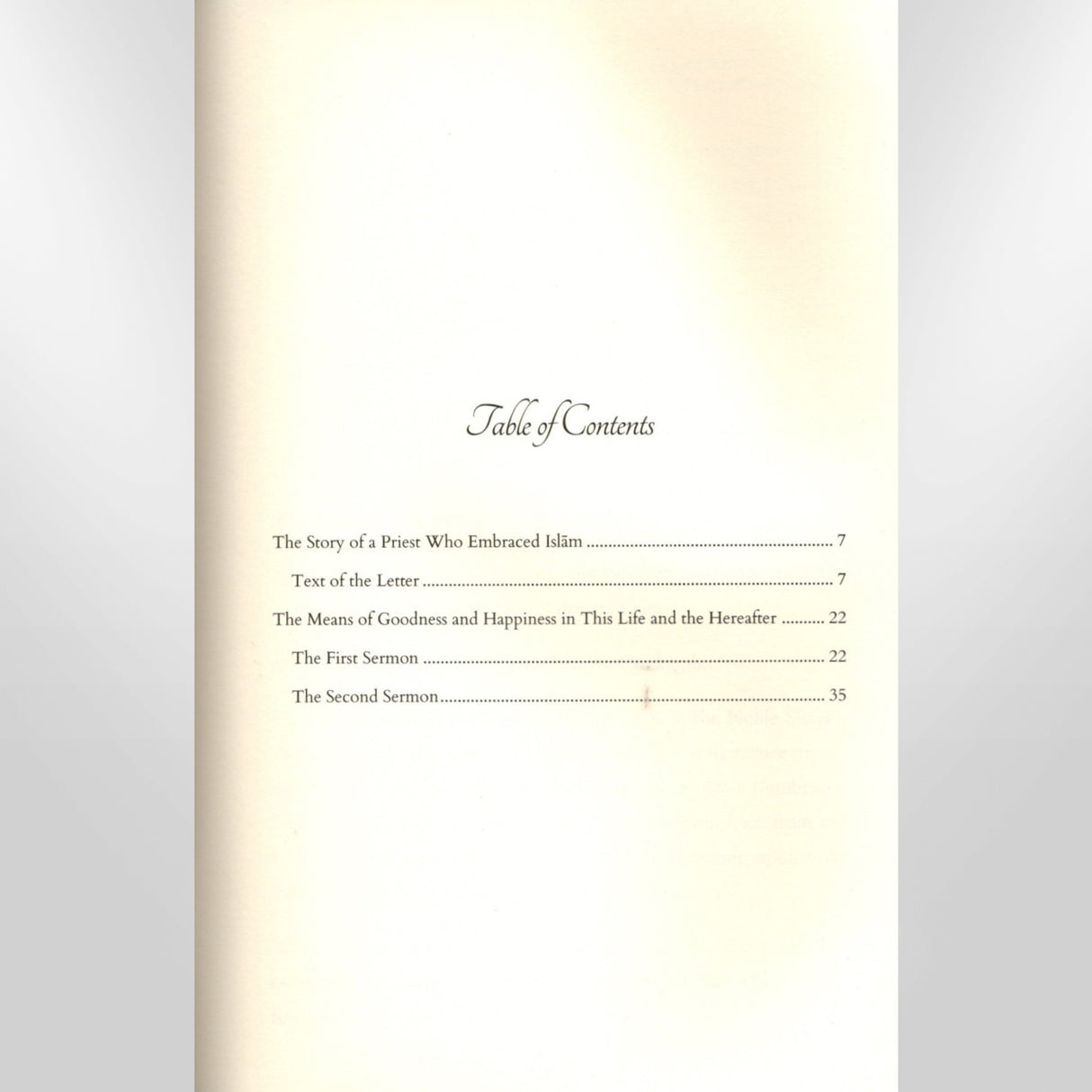 The Story of a Priest who Embraced Islam