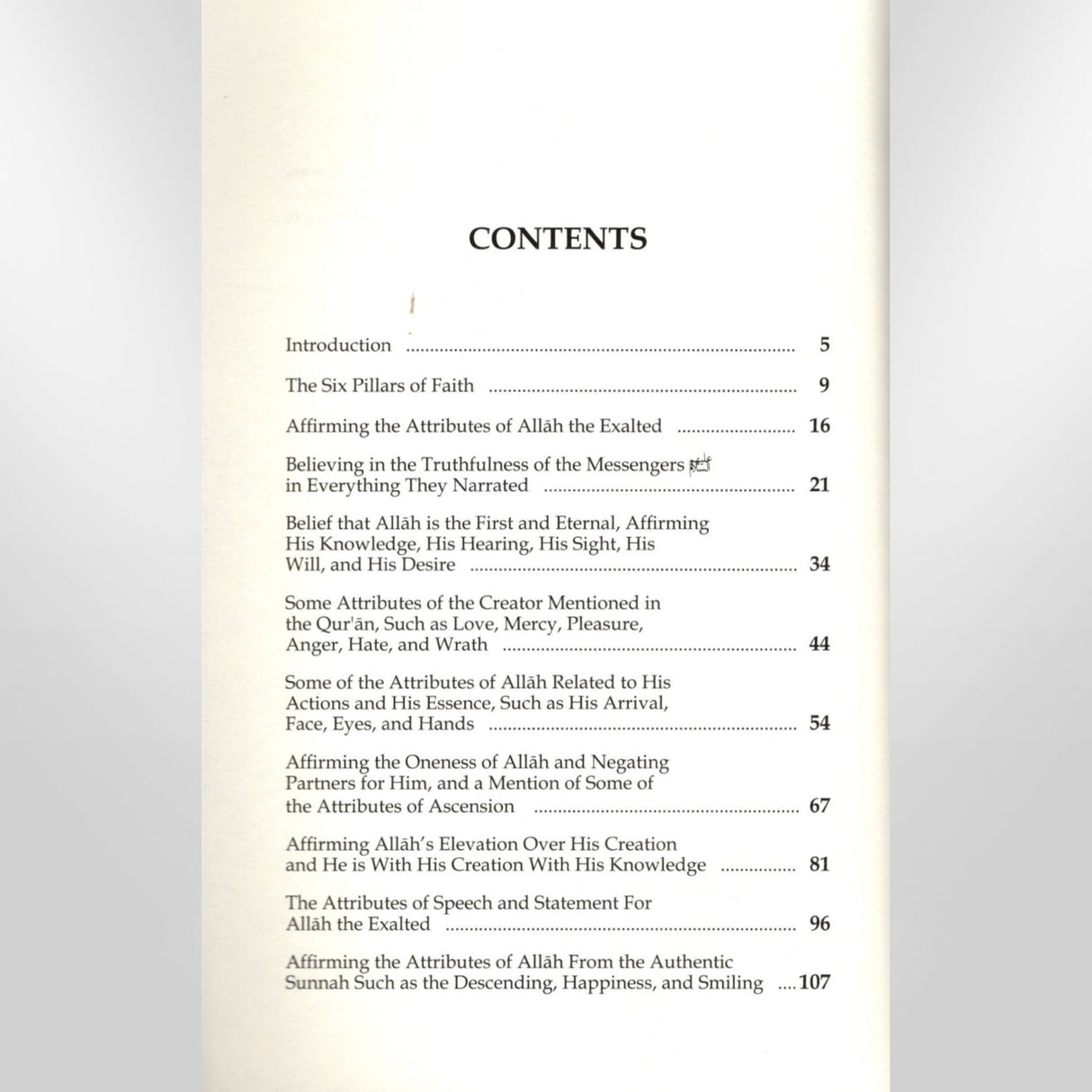 THE EXPLANATION OF AL-AQIDAH AL-WASITIYYAH