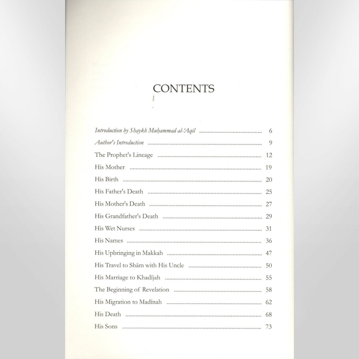 The Prophet & His Ten Companions Who Were Promised Paradise