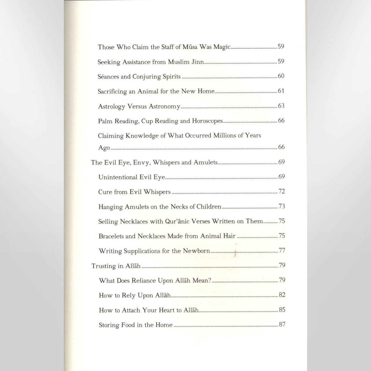 Questions Relating To The Jinn, Magic And Conjuring