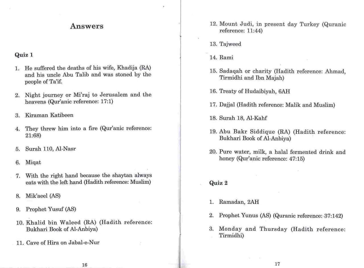 IQ ISLAMIC QUIZ BOOK 3