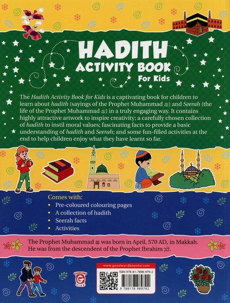 Hadith Activity Book For Kids