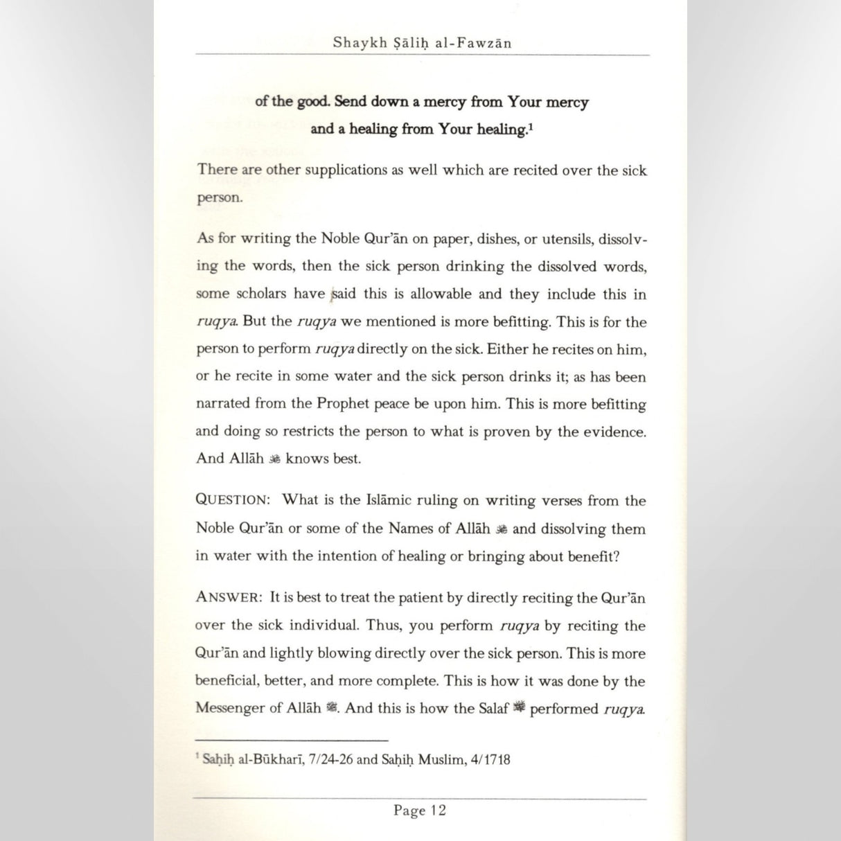 Questions Relating To The Jinn, Magic And Conjuring