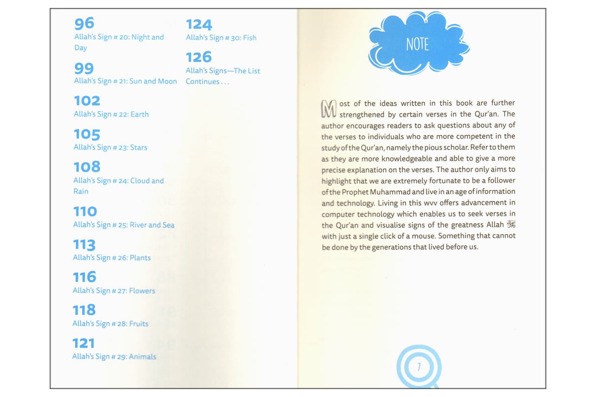 Seek the Signs of Allah