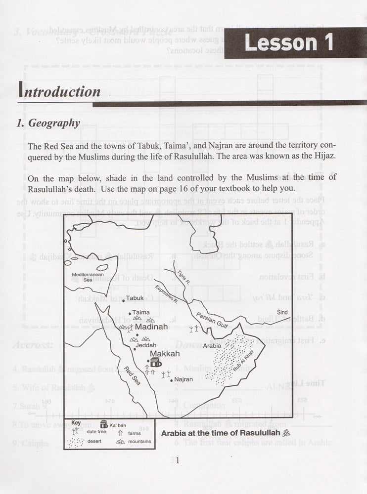 History of Al-Khilafah Ar-Rashidah Workbook