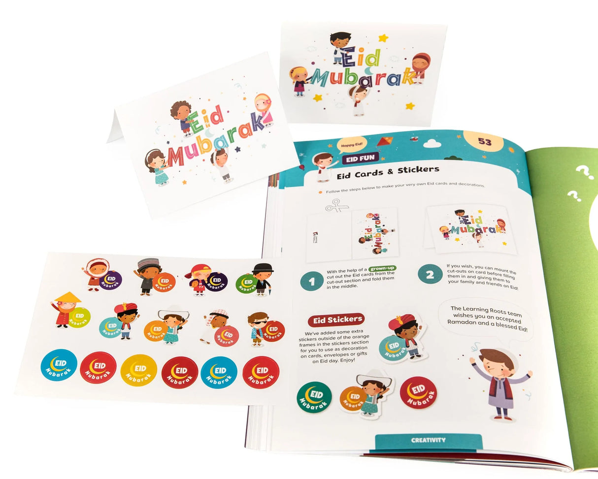 Ramadan Activity Book for Kids Age 5+