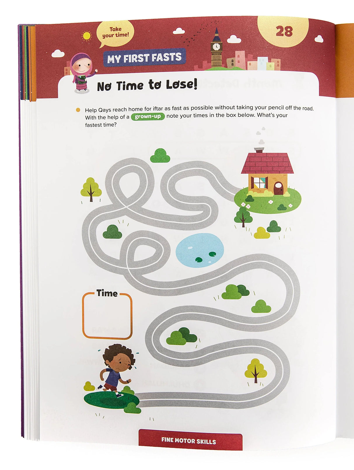 Ramadan Activity Book for Kids Age 5+
