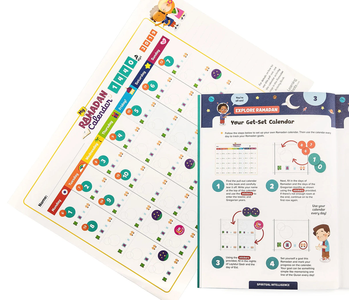Ramadan Activity Book for Kids Age 8+