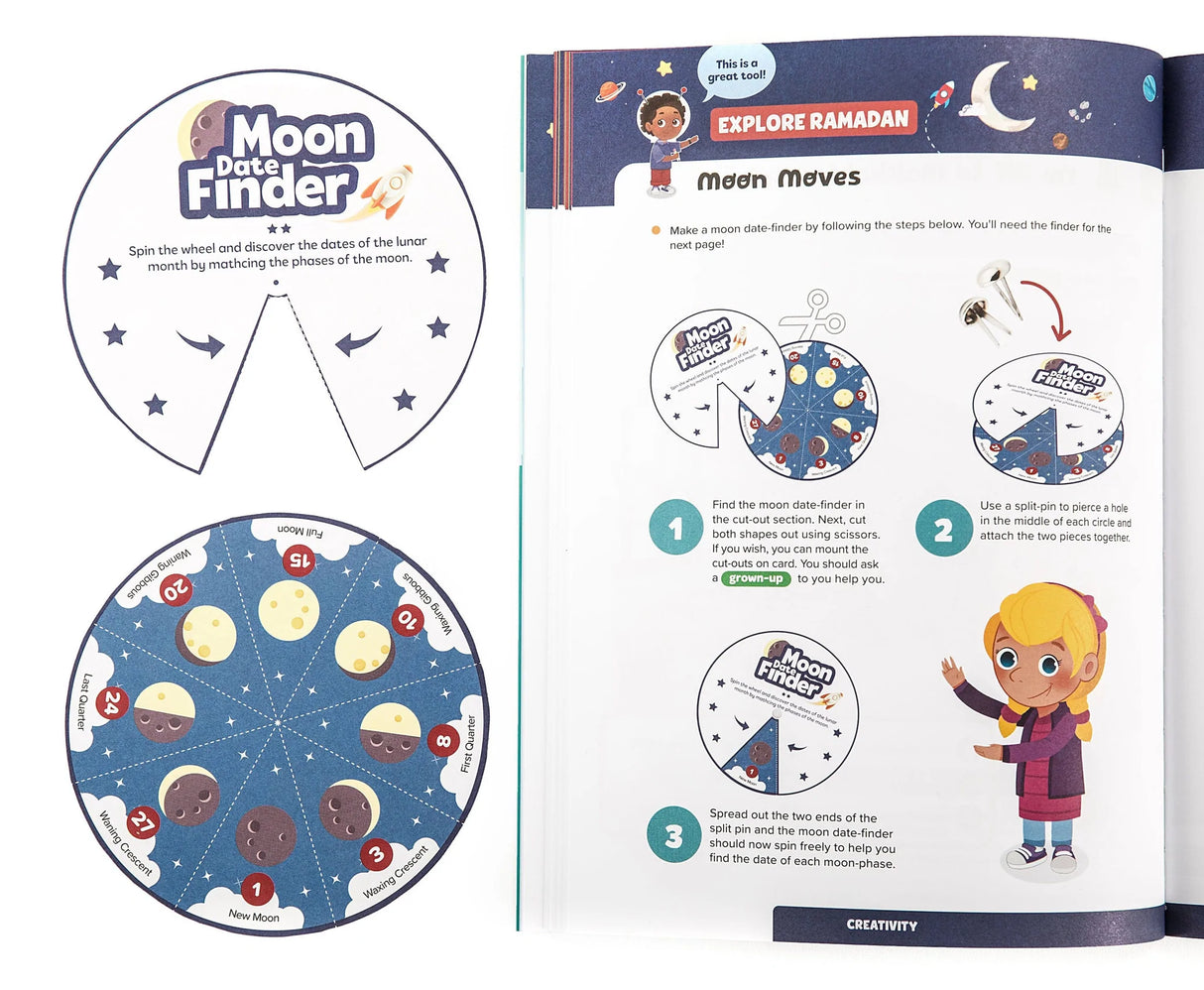 Ramadan Activity Book for Kids Age 8+