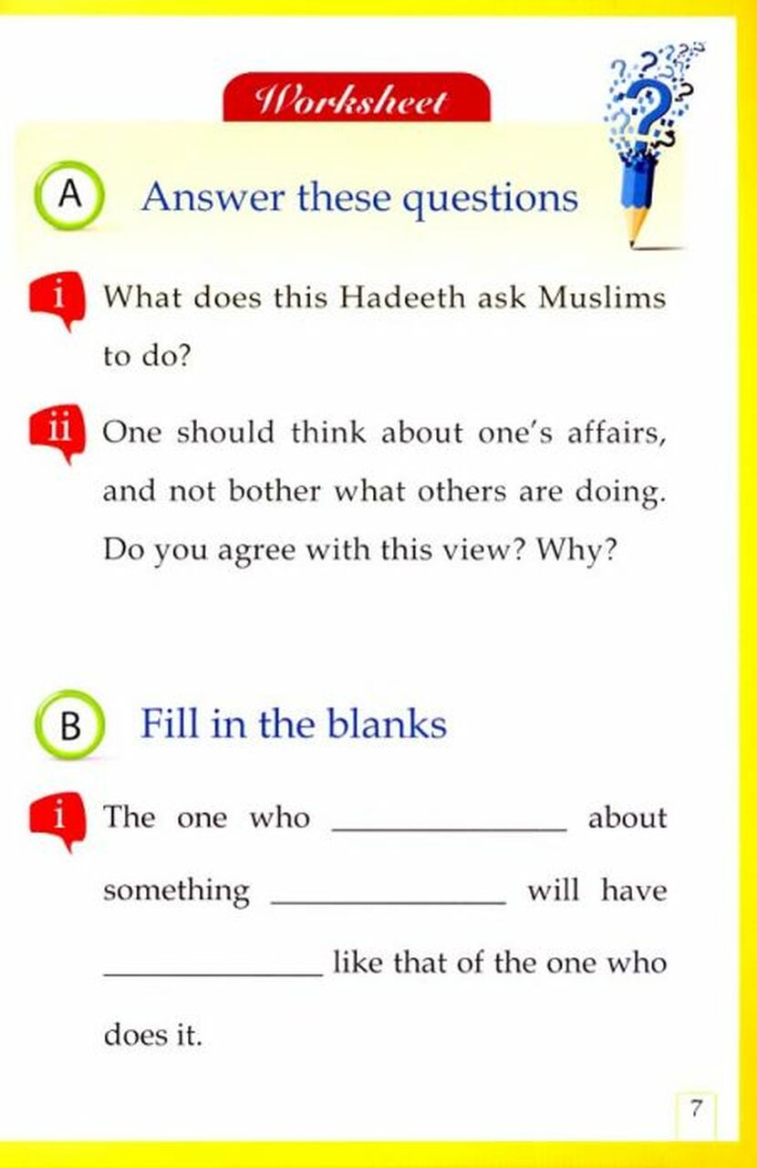 20 Hadith for Kids