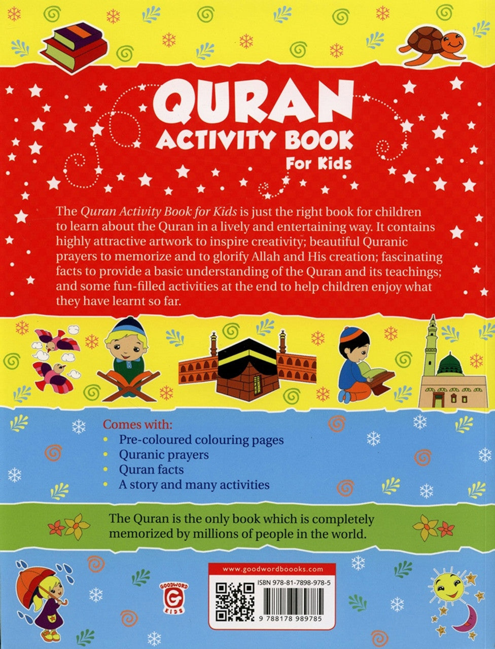 Quran Activity Book for kids
