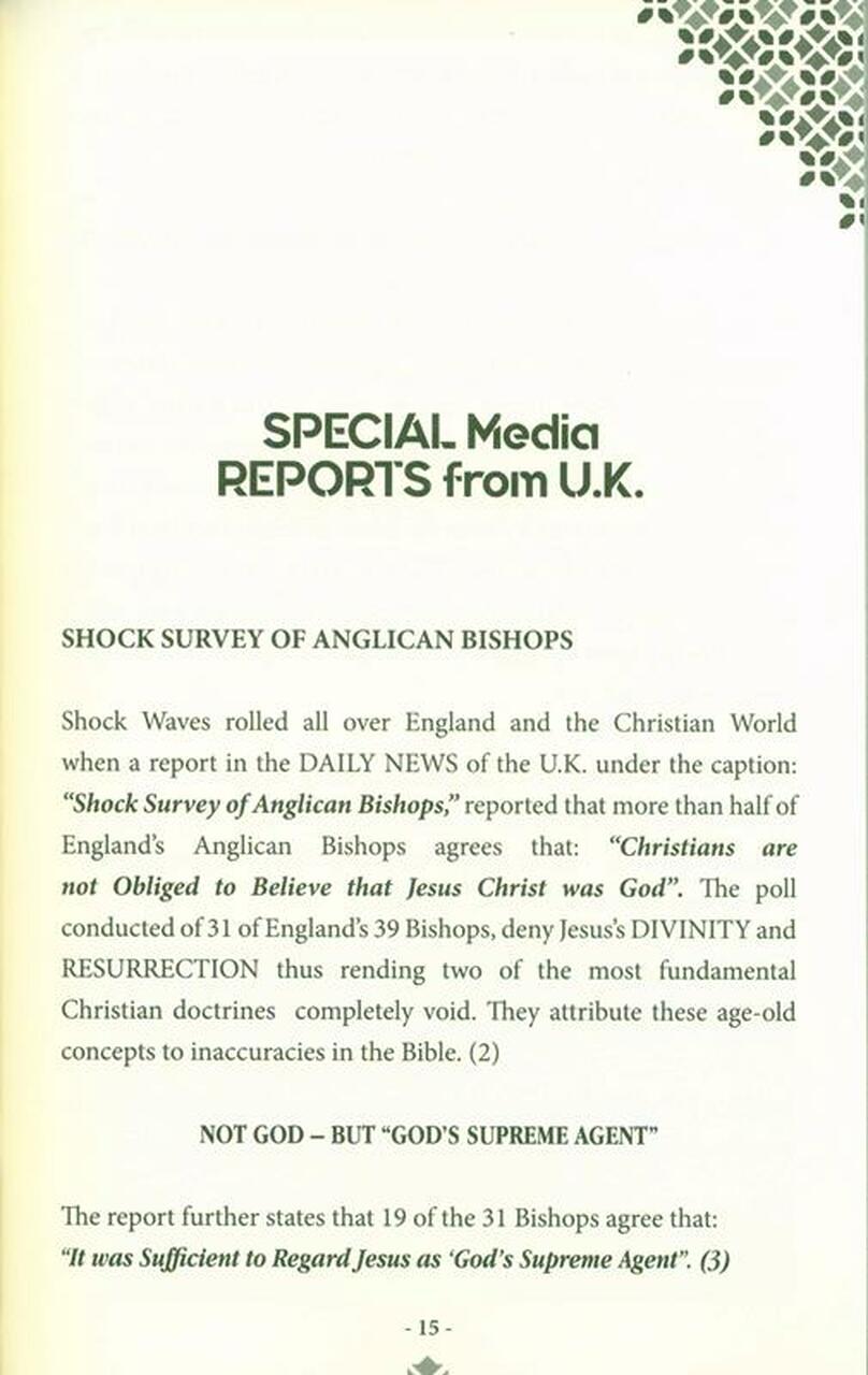 Is The Trinity Doctrine Divinely Inspired ?