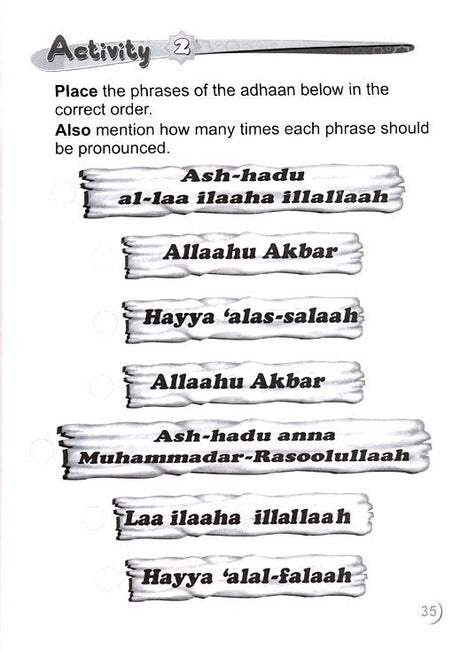 ICO Islamic Studies Activity book Grade 3 Part 2 -1930