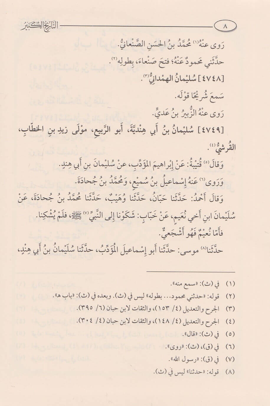 Tarikh Al Kabir (12 Volume Set) التاريخ الكبير