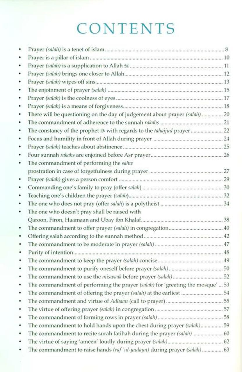 A Series of 40 Hadith On Prayer