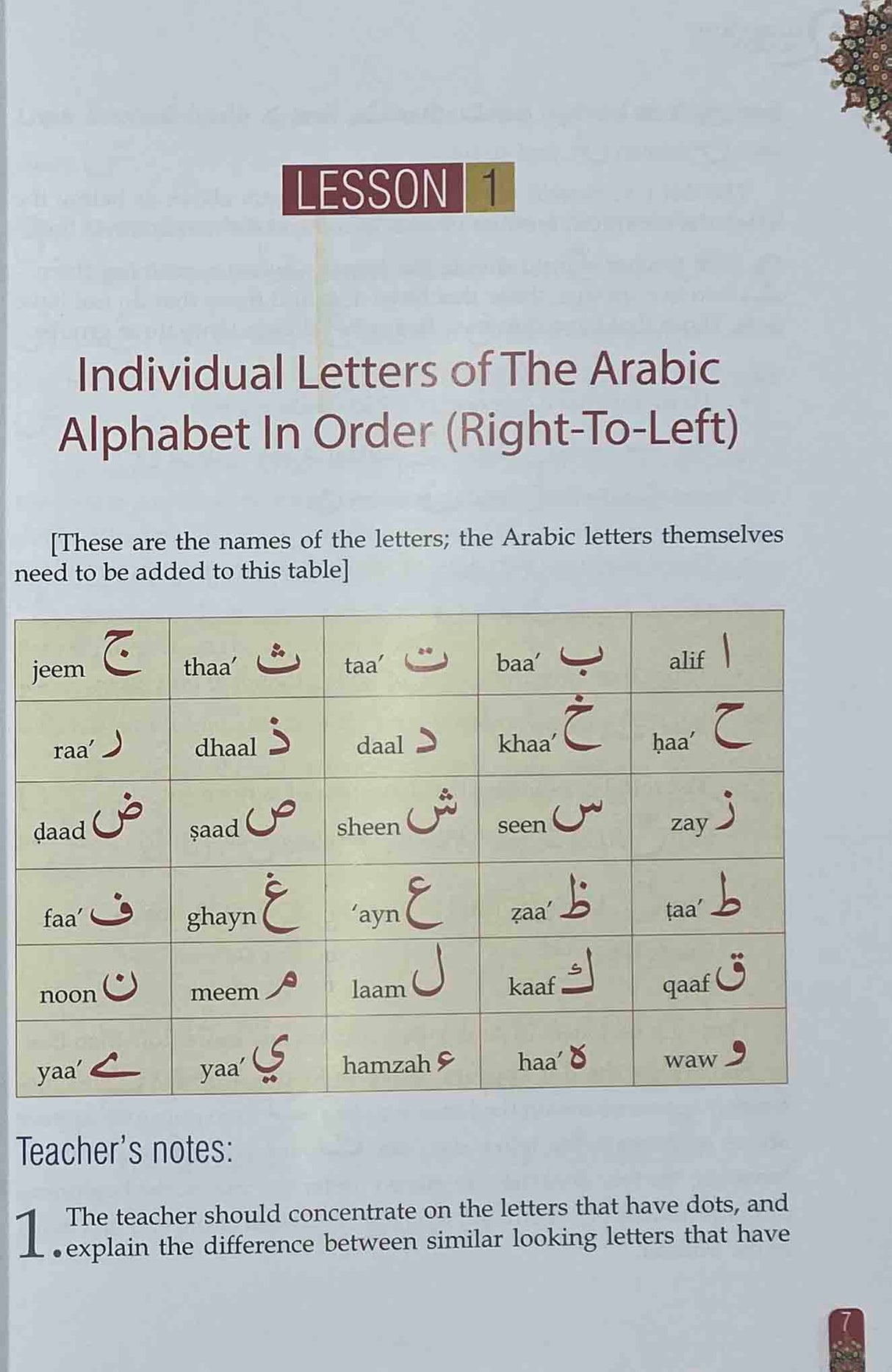 Al-Qaaidah Al-Quraaniyyah Learn To Read Arabic Without A Teacher. Qaidah
