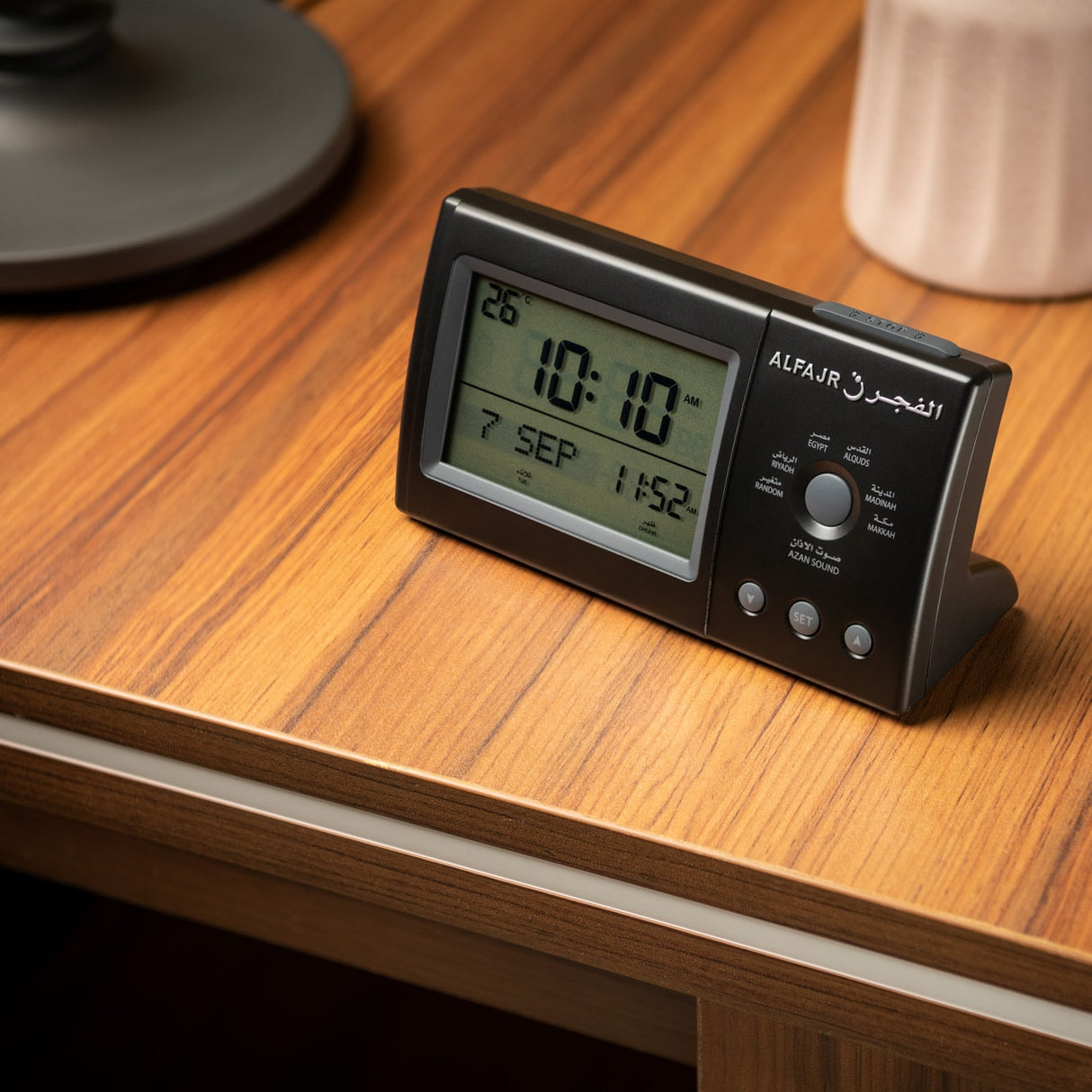 NEW Al Fajr azan Table Clock  CT-11