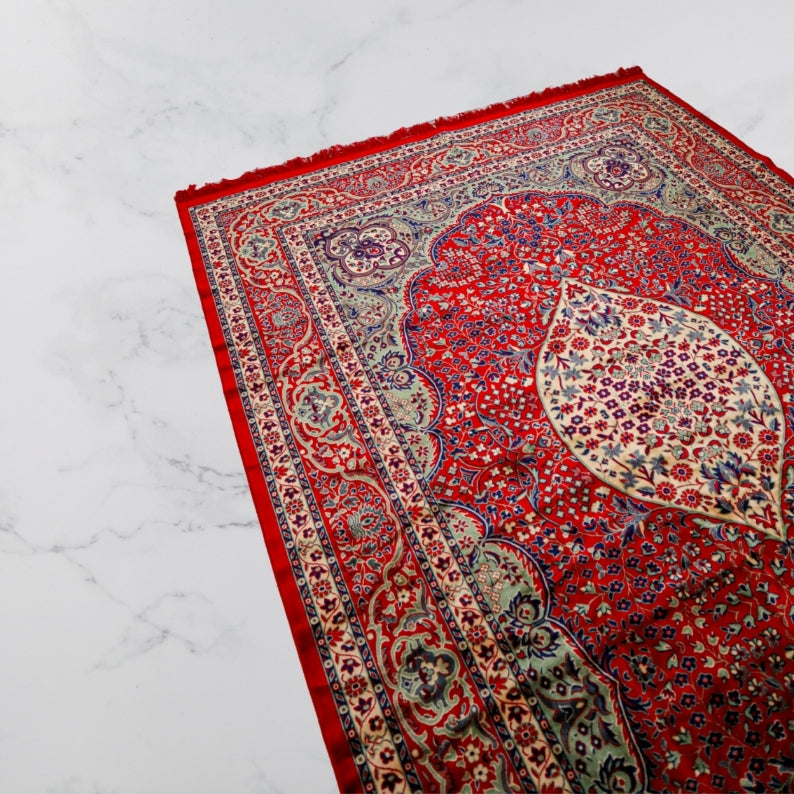 Wide 8 Person Prayer Rug 200X400 cm