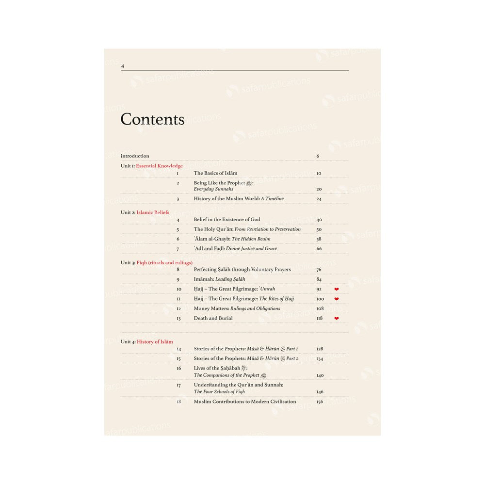 Safar Islamic Studies: 8 Learn about Islam Series (Textbook)