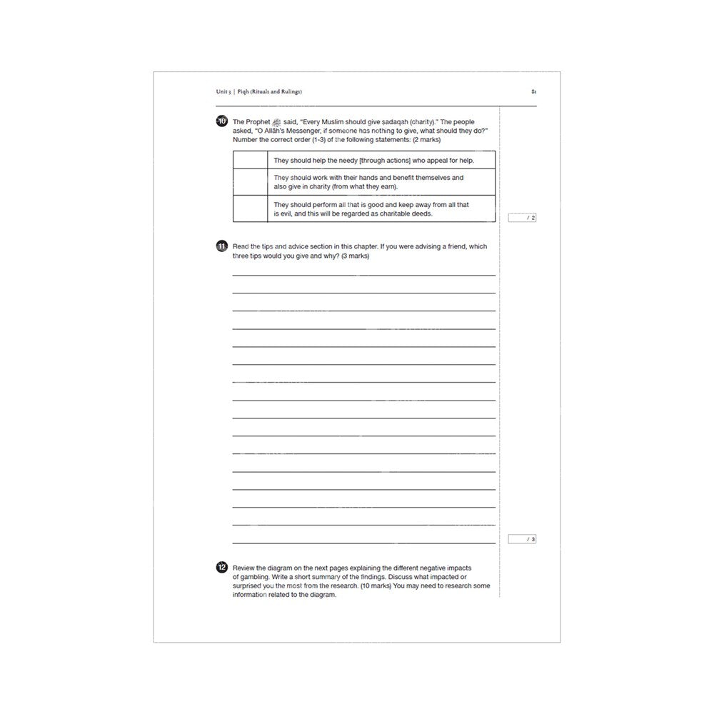 Safar Islamic Studies: 8 Learn about Islam Series (Workbook)