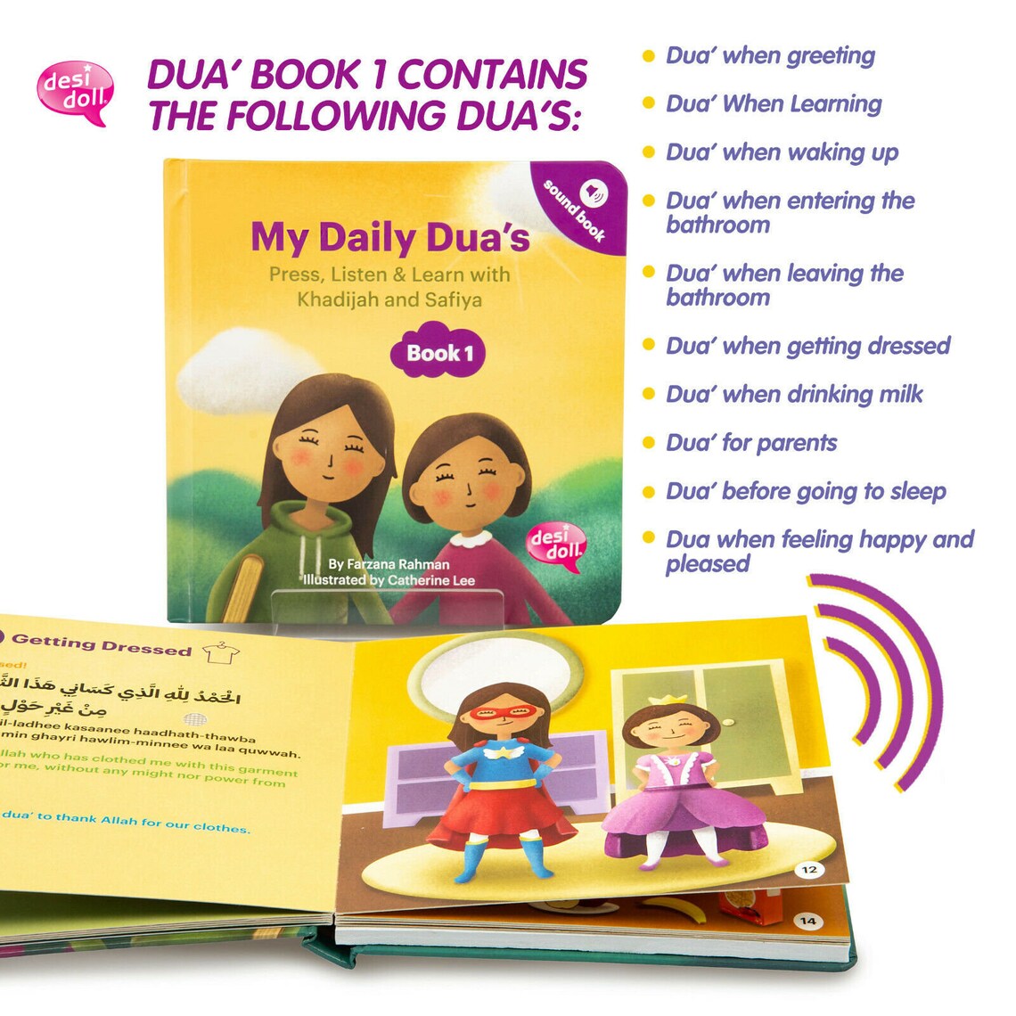 My Daily Duas Story Sound Set of 2 Books