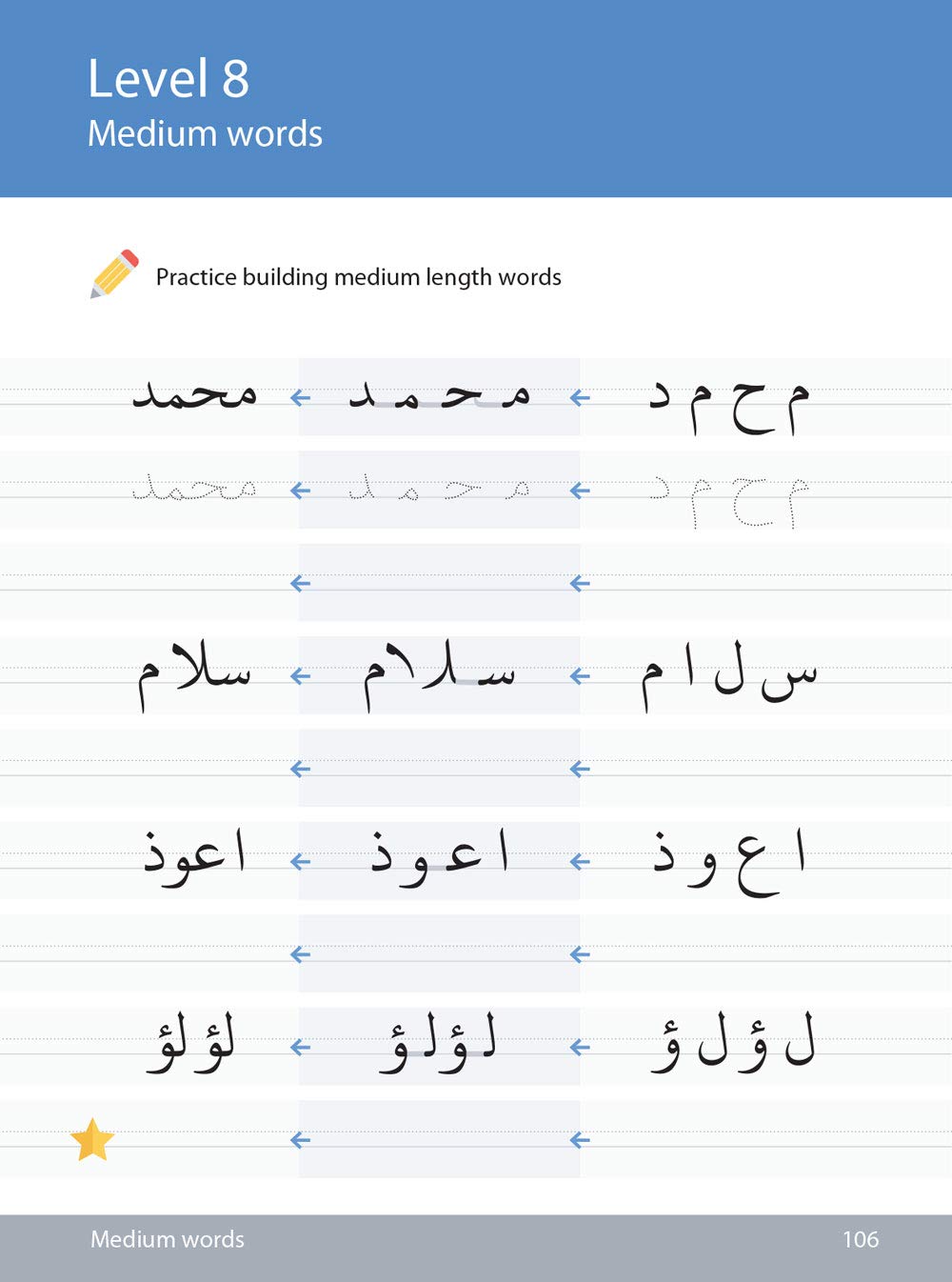 Arabic handwriting by Safar