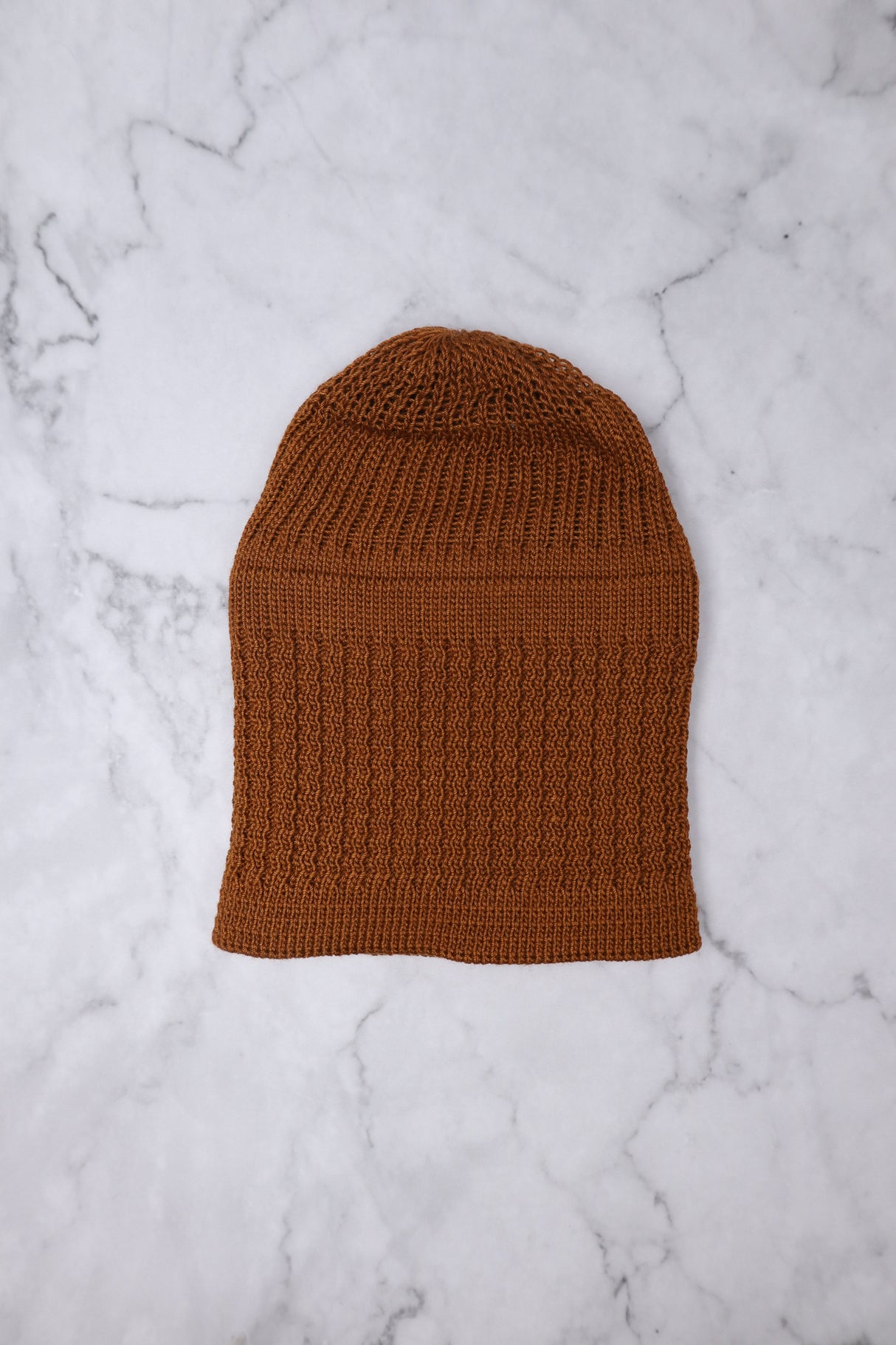 Boys Knit Cap Hat Kufi - ORANGE