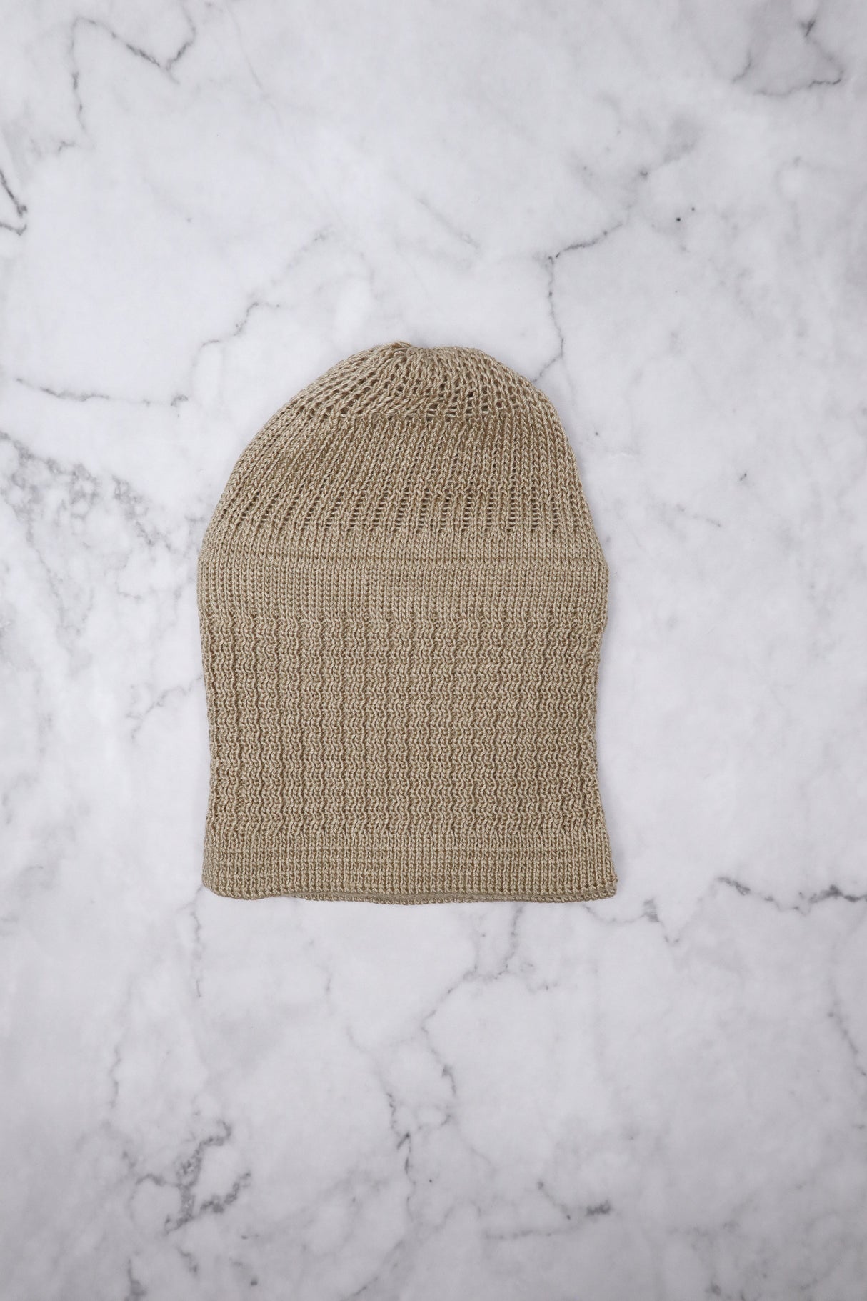 Boys Knit Cap Hat Kufi - BEIGE