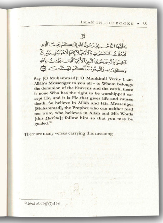 Correct Islamic Aqidah & That Which Opposes It