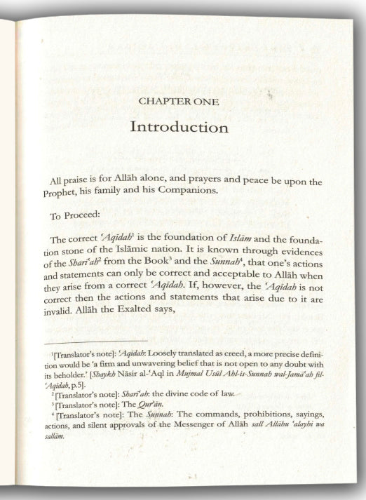 Correct Islamic Aqidah & That Which Opposes It