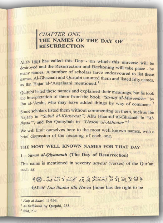 Islamic Creed Series Vol. 6 - The Day of Resurrection: In The Light of The Qur'an And Sunnah