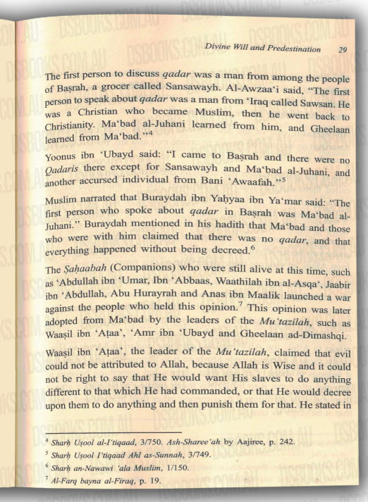 Islamic Creed Series Vol. 8 - Divine Will And Predestination: In The Light of The Qur'an And Sunnah