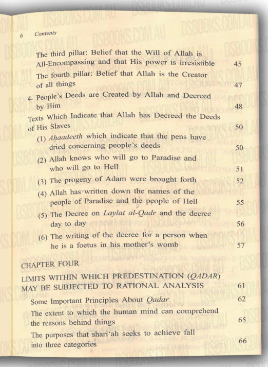 Islamic Creed Series Vol. 8 - Divine Will And Predestination: In The Light of The Qur'an And Sunnah