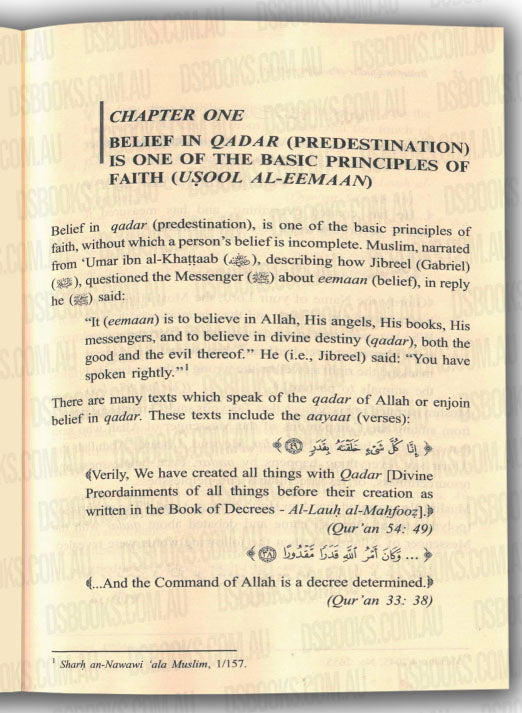 Islamic Creed Series Vol. 8 - Divine Will And Predestination: In The Light of The Qur'an And Sunnah