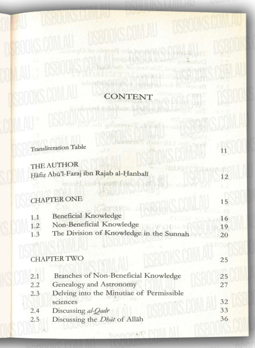 The Excellence Of Knowledge