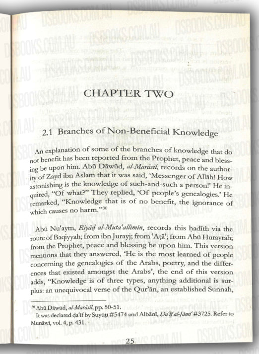 The Excellence Of Knowledge