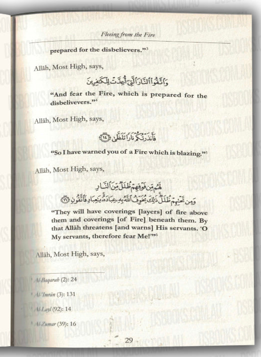 Fleeing From The Fire