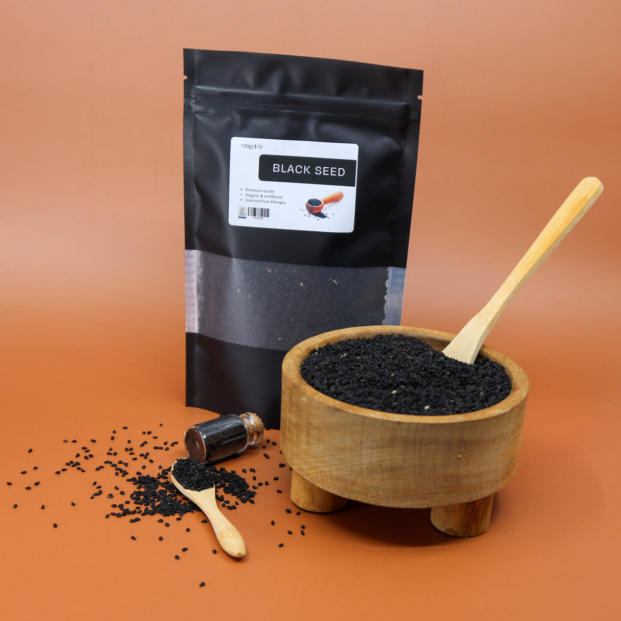High Grade Nigella Seed (Black Seed) 100G Habbus Sawdah