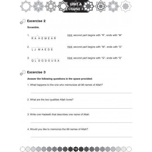 I Love Islam Workbook Grade/Level 5 - Darussalam Islamic Bookshop Australia