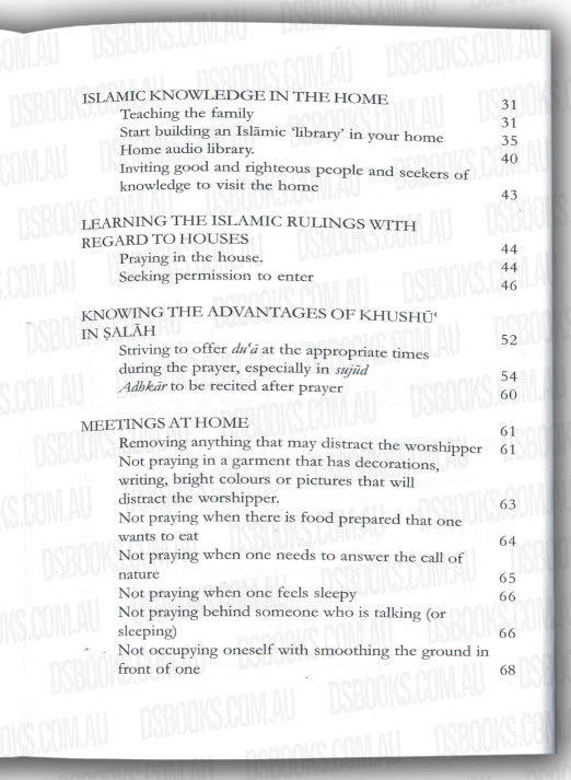 Advice On Establishing An Islamic Home