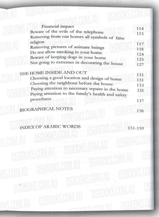 Advice On Establishing An Islamic Home