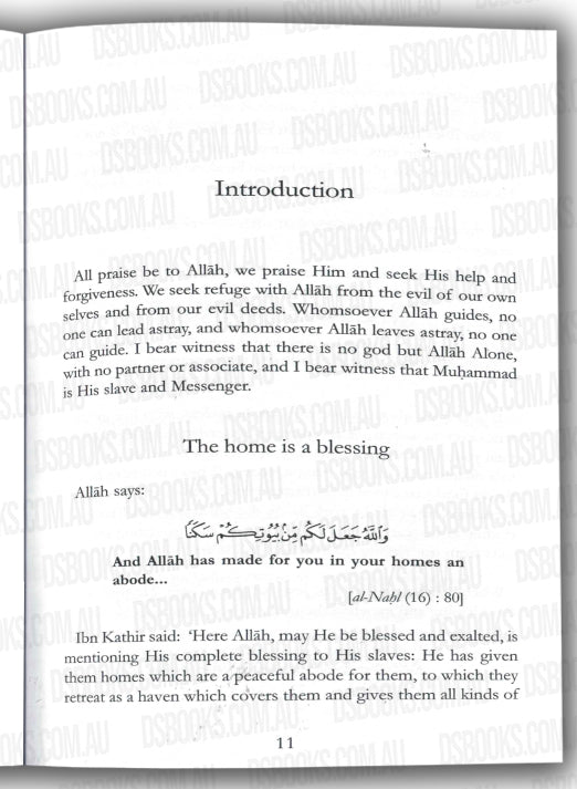 Advice On Establishing An Islamic Home