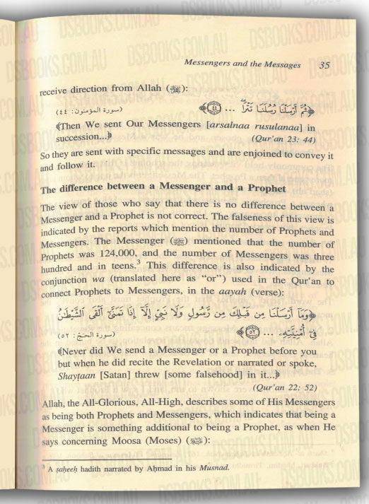 Islamic Creed Series Vol. 4 - The Messengers And The Messages