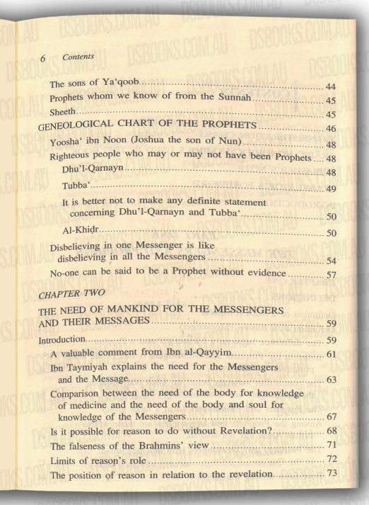 Islamic Creed Series Vol. 4 - The Messengers And The Messages