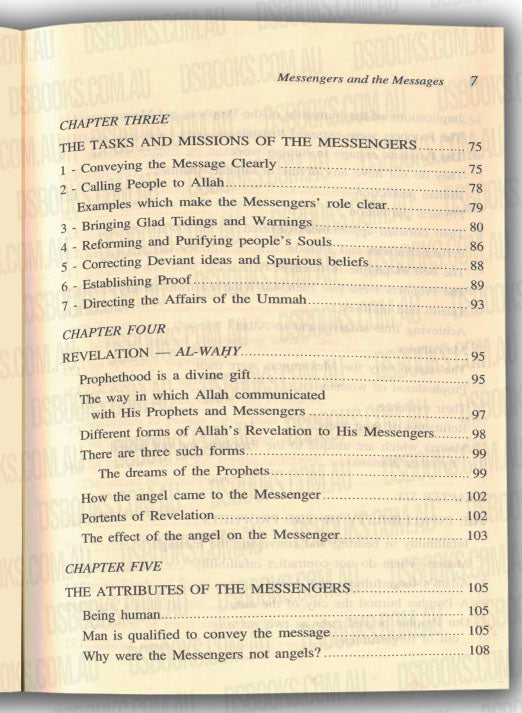Islamic Creed Series Vol. 4 - The Messengers And The Messages