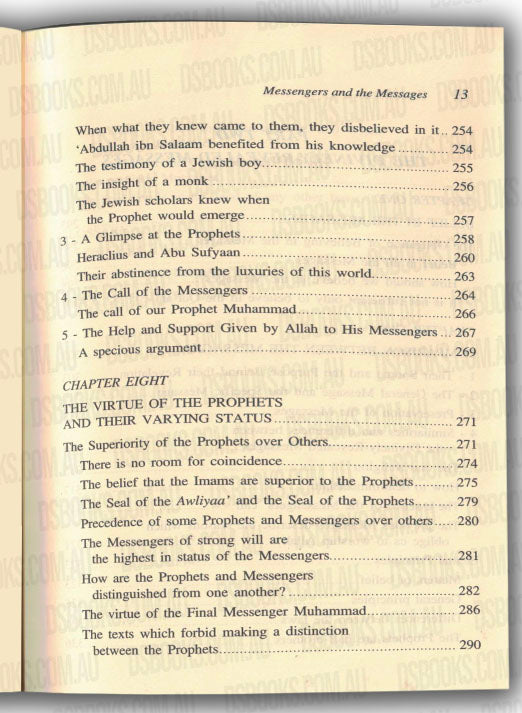 Islamic Creed Series Vol. 4 - The Messengers And The Messages