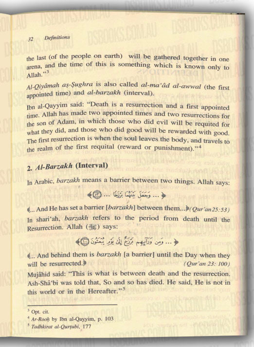 Islamic Creed Series Vol. 5 - The Minor Resurrection